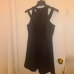 Adelyn rae woven halter fit and Flare dress